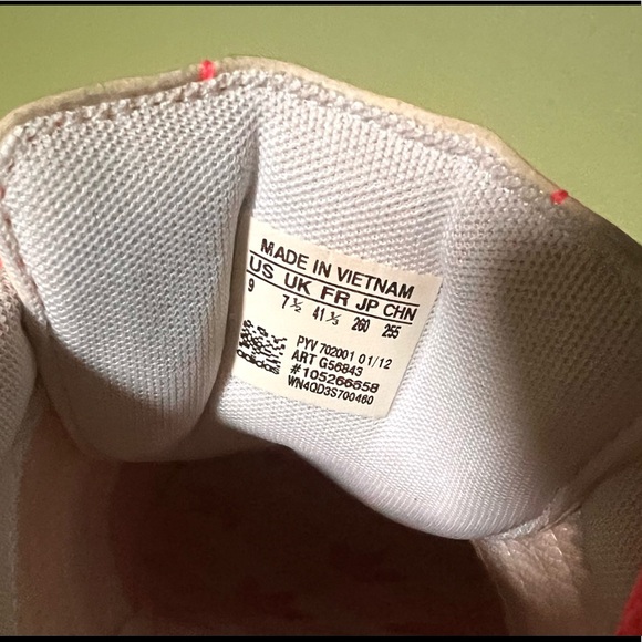 ADIDAS Bright Pink Samoa Sneakers - Picture 5 of 5